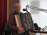 Walter bij Radio Zaanstad